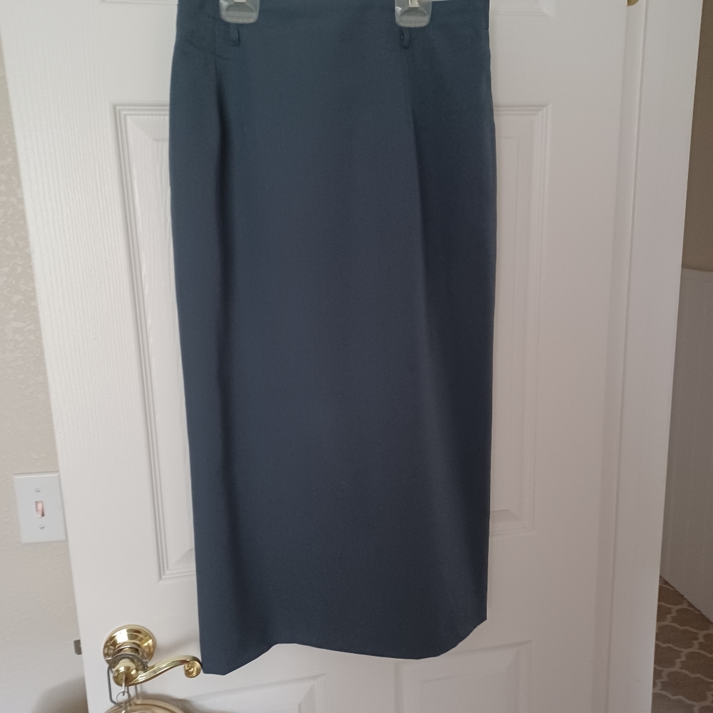 Talbots Pencil Skirt, periwinkle, Size 12
